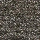 Delta B1E Antracite Melange fabric by Potocco, dark gray woven textile with subtle lighter gray and brown melange effect, dense matte texture.